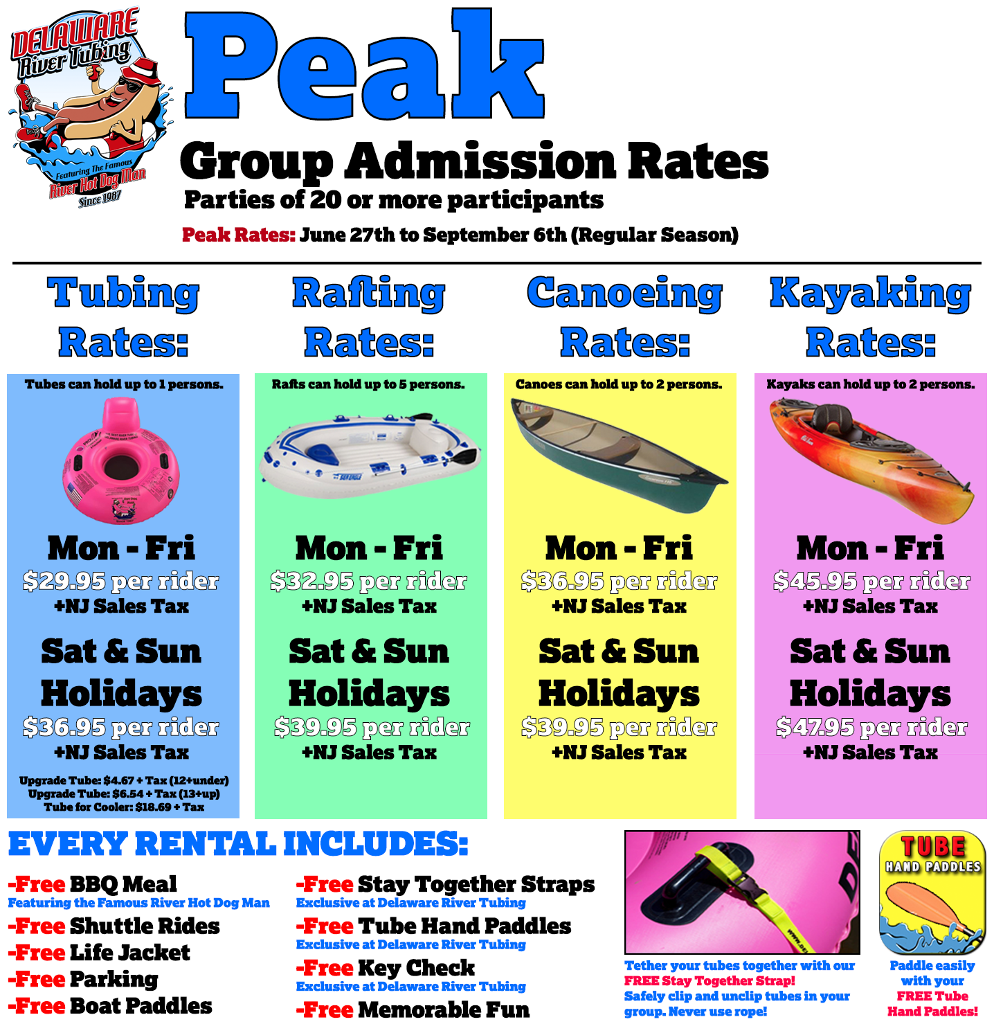 Peak Group Admission Pricing