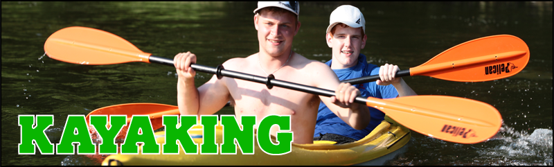 Kayaking Down the River