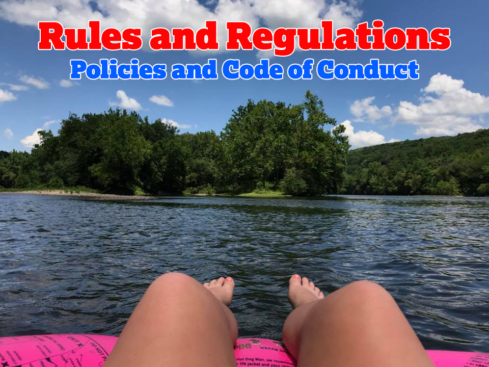 Delaware River Tubing Rules, Regulations and Policies